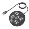 Angoily USB Hub Port USB Expander Multi Port Splitter for Easy Connection to Flash Drives Mice Keyboards and External Hard Drives USB Hub Extension for Desktop and Laptop Use view 1