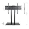Table Top TV Stand, TV Stand Mount with Thickened Double Column, Tabletop TV Base with Explosion-Proof Gasket, Fits 32-65 Inch Ultra Slim TVs view 2