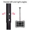 Adjustable Ceiling TV Mount, Tilt Swivel Bracket, Fits 32-57inch TVs, Can Mount On Ceilings/Wall view 4