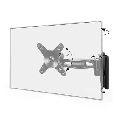 Universal TV Stand, Tv Wall Mount Screen Bracket Long Arm Rotating Bracket, Aluminum Alloy TV Hanger, Safe and Stylish Display Bracket Happy House