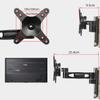 Universal TV Stand, Tv Wall Mount Screen Bracket Long Arm Rotating Bracket, Aluminum Alloy TV Hanger, Safe and Stylish Display Bracket Happy House view 2
