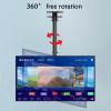 Ceiling TV Mount Bracket, for 26-60 Inch TVs Up to 110 Lbs, Max Visa 400x400, Can Adjustable Tilt Swivel, Black view 3