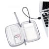 Vaguelly 1pc Travel Cable Organizer Phone Cord Holder Headphones Case Data Cable Bag Earphone Holder Electronics Travel Organizer Charger Compact Lightweight Multi-function Pouch Sundries view 4