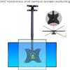 Double TV Ceiling Mount, Adjustable Tilt Swivel, Fits Most 22-43 Inch TVs, with Loading 99 Lbs TV Mount TV Stand view 4
