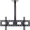 Ceiling TV Mount Bracket with Adjustable Height and 360 Rotation for 40 70 Inch Flat Panel LCD Plasma TVs Holds up to 132 lbs Black TV Stand view 1