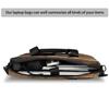 Adornori Farmhouse Brown Wooden Laptop Bag 15.6 Inch Waterproof Laptop Sleeve Case with Shoulder Straps Computer Case Cover Slim Briefcase for Men and Women view 3