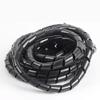 1pcs Black PE Spiral Cable Sleeve 4-30mm - Durable Wire Organizer for PC, TV, and Desk Cables(18mm) view 1