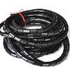 1pcs Black PE Spiral Cable Sleeve 4-30mm - Durable Wire Organizer for PC, TV, and Desk Cables(18mm) view 4