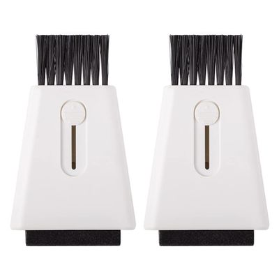 DOITOOL 2pcs Mini Cleaning Brush Multi-Functional Brush for Laptop Keyboard Household Cleaning Scrub Oil Film Keyboard Duster