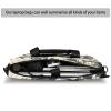 Adornori Skeleton Gothic Skull Laptop Bag 15.6 Inch Waterproof Laptop Sleeve Case with Shoulder Straps Computer Case Cover Slim Briefcase for Men and Women view 3