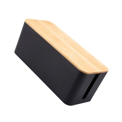DOITOOL Cable Organizer Desktop Power Line Box Charging Cable Container Socket Storage Box