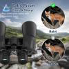 10-30X50 High Powered Zoom Binoculars for Adults - Professional Military HD Binoculars with BAK4 Prism/FMC Lens/Large View/Waterpoof/Low Light Night Vision for Bird Watching, Hunting, Outdoor, Hiking view 4