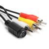 Mtlavishness Z51B CVBS SVIDEO to HDMI Converter Adapter Plug and Play Solution for TV VHS VCR and DVD Recorders Supports 720P 1080P High Resolution view 2
