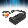 Mtlavishness Z51B CVBS SVIDEO to HDMI Converter Adapter Plug and Play Solution for TV VHS VCR and DVD Recorders Supports 720P 1080P High Resolution view 3
