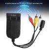 Mtlavishness Z51B CVBS SVIDEO to HDMI Converter Adapter Plug and Play Solution for TV VHS VCR and DVD Recorders Supports 720P 1080P High Resolution view 4
