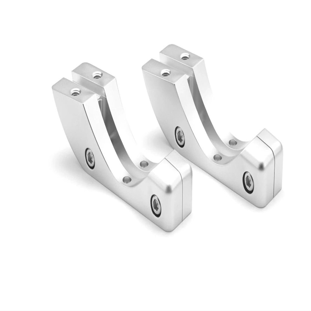 Speaker Mounting Fixture OEM Nautique Tower Clear Anodized Finish Marine-Grade Aluminum Sold in Pairs