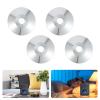 Mikikit 4PCS Speaker Base Pads Heavy Duty Floor Protectors for CD Players Audio and Amplifiers Isolation Stands to Reduce Noise and Prevent Scratches view 4