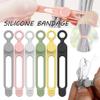 10pcs Silicone Cable Ties Set Elastic Reusable Cord Organizer Wire Clip Bandage Cable Wire Storage Harness Strap(E) view 2