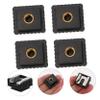 CONGARTENO 4pcs Hot Shoe Mount Bracket for /4 Inch Screw Compatible Flash and LED Lights Adjustable Design for Photographers and Videographers view 2