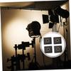 CONGARTENO 4pcs Hot Shoe Mount Bracket for /4 Inch Screw Compatible Flash and LED Lights Adjustable Design for Photographers and Videographers view 4