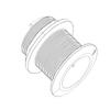 Transducer Thru-Hull Mount With 18 Degree Tilted Element Low Profile 1000 Foot Maximum Depth 130 To 210 kHz CHIRP High Frequency 1 Kilowatt Power 30 Foot Cable view 3