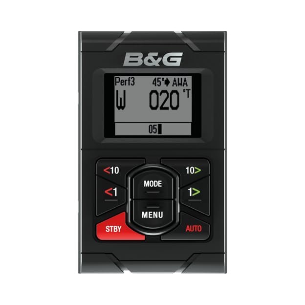 Boat Autopilot System Remote Control Kit Keypad Interface Flush Mount IPX7 Waterproof LCD Display 128 x 64 Pixels Resolution NMEA 2000 Connectivity