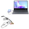 BoxWave Adapter Compatible with Changingtouch Portable X-Monitor Lapdock (14 in) - Micro SD Card miniReader, USB Type-C OTG Reader USB3.0 Adapter Keychain - Metallic Silver view 1