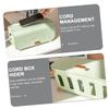 JECOMPRIS Cable Management Box Cord Organizer for Appliances Desk Cord Organizer Capacity view 3