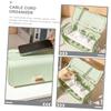 JECOMPRIS Cable Management Box Cord Organizer for Appliances Desk Cord Organizer Capacity view 4