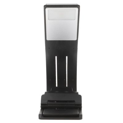 KALLORY Folding USB Rechargeable Clip Lamp Led Reading Light with Color Temperatures Magnetic Base for Use Portable Eye-Care Book Light for Home Travel and Hobbies