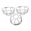 Housoutil 3pcs Detector Covers Alarm Head Protector Iron Wire Mesh Design Base Aesthetically Pleasing Easy to Install view 1