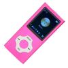 Mtlavishness MP3 Player with Lossless Sound Support Recording FM Radio Electric Book Photo Viewing Ideal for Students Outdoor Gym Workouts 1.8 Inch LCD Screen Black Aluminum Alloy (Pink) view 4