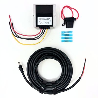 Marine Power & Installation Kit Compatible with Starlink Mini  Step-Up Converter, 30ft 16AWG Marine Cable & Mounting Hardware. for Boats, Sailboats, Powerboats, Trawlers & RVs