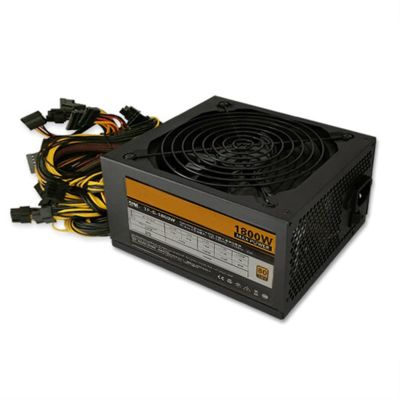 CYSUE 1800w Power Supply RX480 PSU Asic Bitcoin Miner Power Supply 1800W ATX Pico PSU Mining ETH ETC XMR ZEC BTB BTC