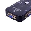 VYSLZ 30pcs 4 Port USB 2.0 KVM VGA/SVGA Switch Switcher Manually for Keyboard Mouse Monitor Adapter 4 Computers Use 1 Monitor view 4