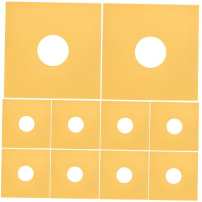 BESPORTBLE 10pcs Vinyl Record Jackets Paper Covers for Phonograph Sleeves Protects Against Scratches and Scuff Marks for Vinyl Record Collection Display