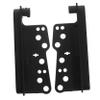 Amosfun Double Din Stereo Side Trim Bracket Kit for Great Wall 2pcs Dash Installation Accessory for Car Radio view 1