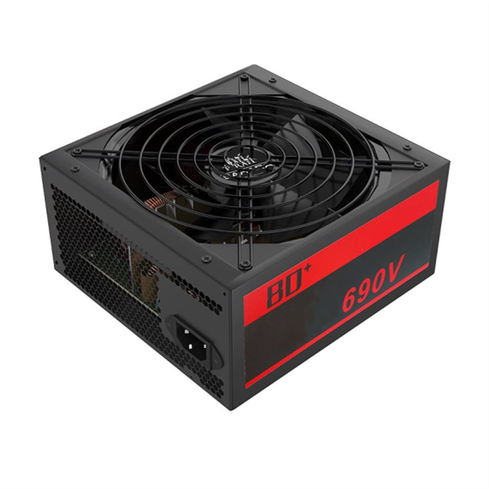 VELORE PC Power Supply PSU Rated 500W for ATX Computer Case Gaming 120mm Fan 20/24PIN 12V Desktop Source
