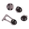Aluminium Alloy Bicycle Computer Mount Holder, Bicycle Odometer Comupter Extension Mount, Bike Handlebar Extension Bracket Adapter for (with GOPRO seat + Light Clip) view 2