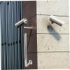 POPETPOP Stainless Steel Antenna Pole Mount Infrared Beam Bracket Wireless Bridge Bracket Attic Mounting Pole view 3