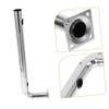 POPETPOP Stainless Steel Antenna Pole Mount Infrared Beam Bracket Wireless Bridge Bracket Attic Mounting Pole view 4