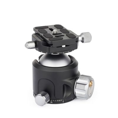 M52 M44 M36 Low Center of Gravity Tripod Head Damping Setting for Heavy Digital SLR Cameras Panoramic Ball Head(M44)