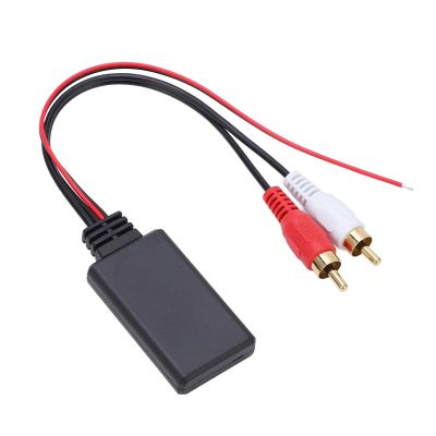 Gonetre AUX in Adapter Wireless Audio Cable Replacement for Car Radio 5.0 Compatible with MP3 WMA WAV FLAC DSD Audio Formats ABS Material