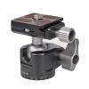 XG-25 Camera Panoramic Tripod Ball Head 360 Degree Quick Release Ballhead Mount Aluminum Alloy Ball Head with 1/4 Screw view 1