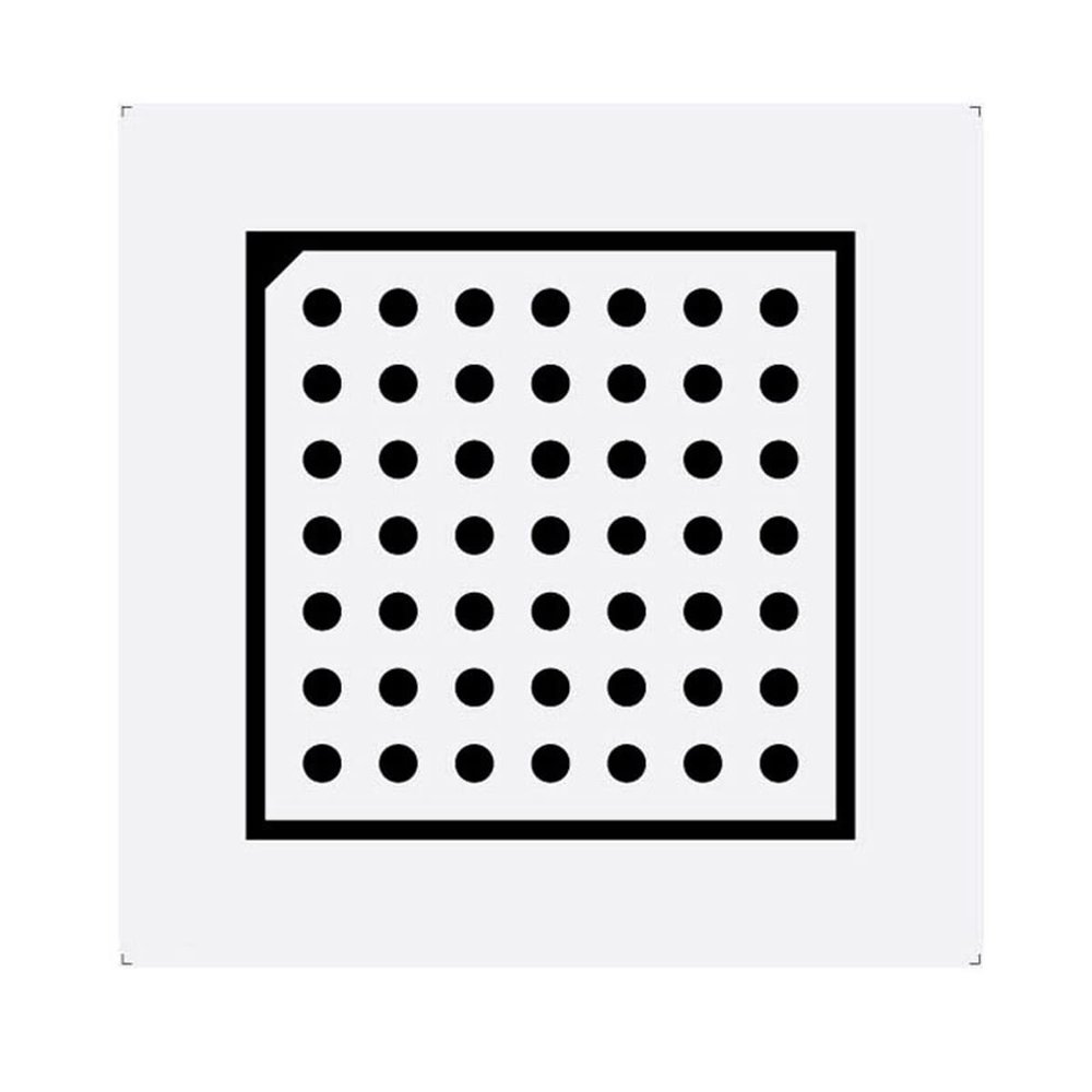 JOEBO Microscope Kit 7x7 High Precision Optical Float Glass Alumina Non-Reflective Calibration Plate Microscope Lens Adapters(HC070-3.125)
