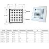 JOEBO Microscope Kit 7x7 High Precision Optical Float Glass Alumina Non-Reflective Calibration Plate Microscope Lens Adapters(HC070-3.125) view 2