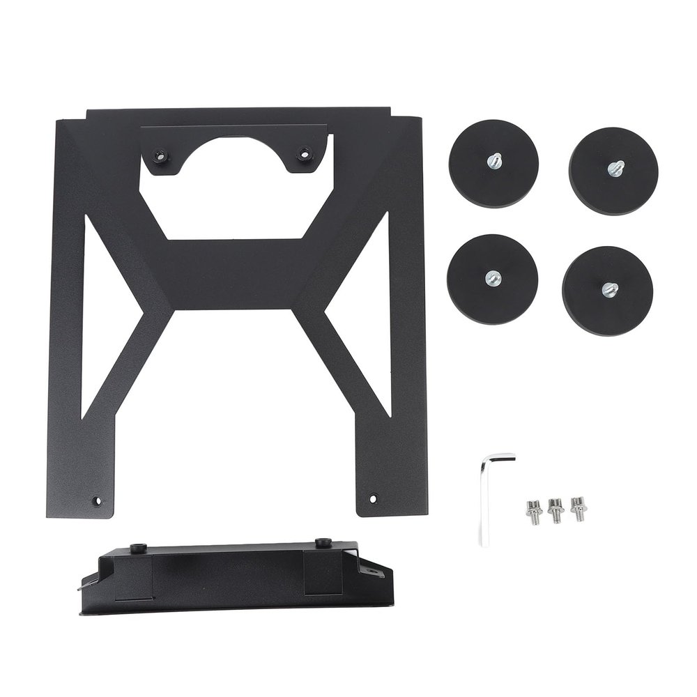 for Mini Rectangular Satellite Car Bracket Flat Base Seamless Car Roof Mount Kit Satellite Mounting Stand