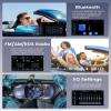 10.1 inch Single Din Car Stereo CarPlay Android Auto Mirror Link, KYNNT Detachable Touch Screen Car Radio with BT FM/EQ/USB/AUX/TF/SWC/MIC Car Audio Receiver Backup Camera view 3