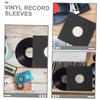 BESPORTBLE 10pcs Vinyl Record Sleeves Kraft Vinyl Record Paper Protective Mil Thick Label Protector view 3