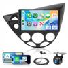 8 Core 4G+64G Android Car Stereo Radio for Ford Focus 1998-2006 with Qual-comm Snapdragon chip, KYNNT Carplay Android Auto 3D car Model Display GPS WiFi 9 Inch IPS Touchscreen Mirror Link Camera view 1